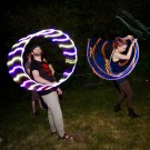 Tim Bardo and Gillian Tunney - LED Hoops